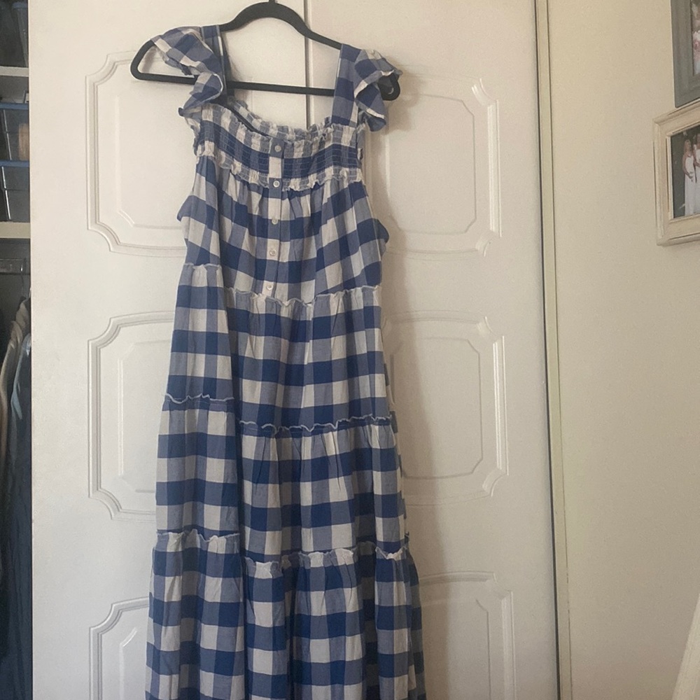 Old Navy cotton plaid dress